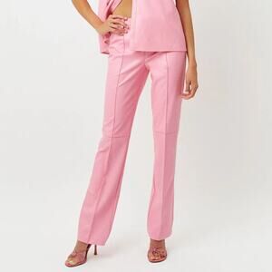 Frankie's Bikinis Caroline Kennedy Pants Pink Punch size XS NWT